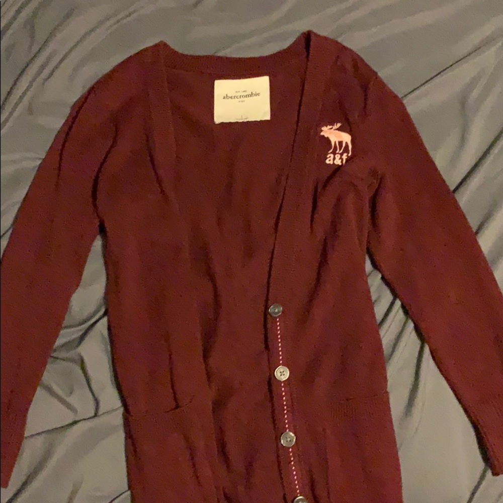 Abercrombie kids size large matron cardigan
